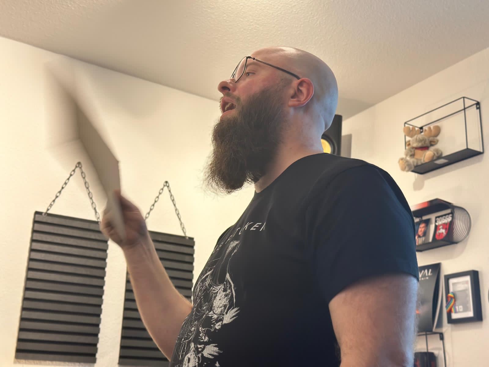 Jan death metal vocalist intense stage presence