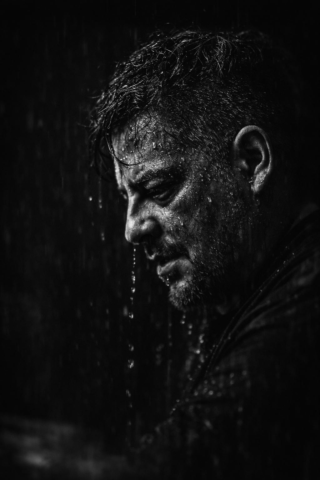 Martin playing drums with precision and power