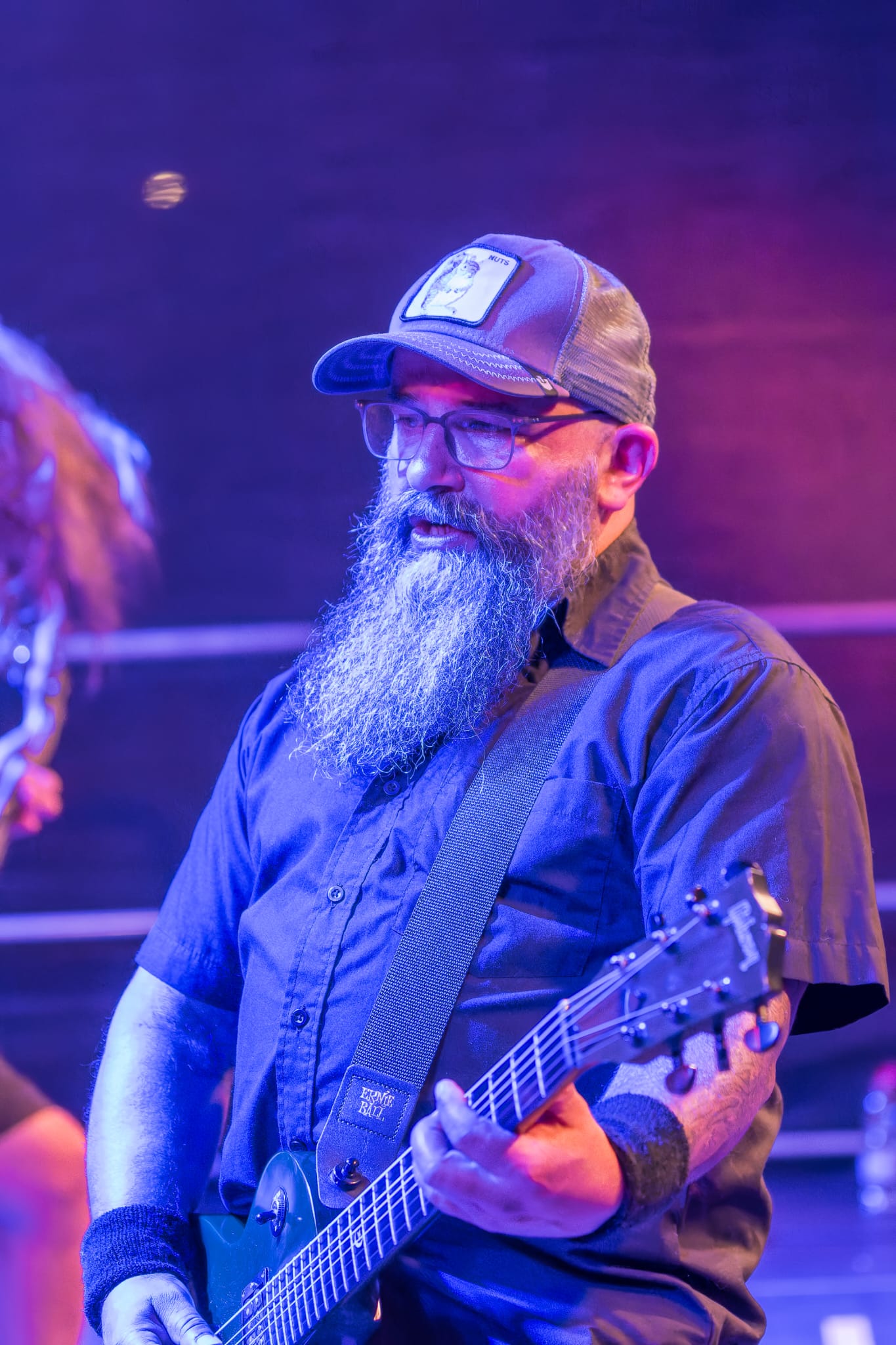 Viktor From Grace lead guitarist live performance